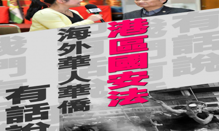 加拿大華人華僑堅決支持和擁護香港國安法 期待香港由亂而治